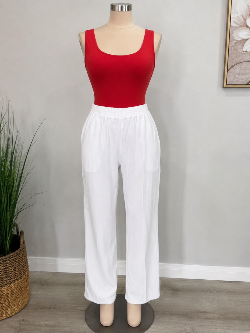 white pants
wide leg pants
women’s pants
size 12
Briggs
casual pants
summer pant